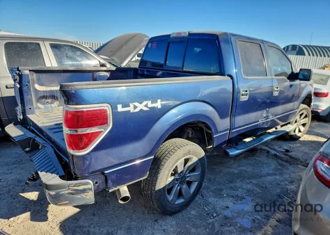 2013 Ford F150 Supercrew from USA, damaged, VIN 1FTFW1EF1DFB97338